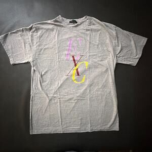 Extracurricular T Shirt Mens XL Gray Made In USA Premium Golf Relaxed Fit Cotton